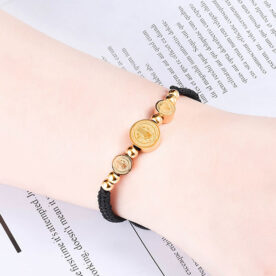 Pulsera Hilo San Benito, Acero - Imagen 3