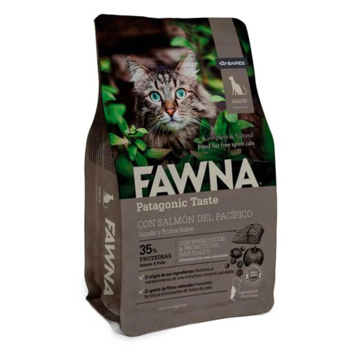 FAWNA Alimento para gato - Salmón&Pollo - 7.5 kg