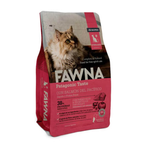 FAWNA Alimento para gato Sterilized - Salmón&Pollo - 3 kg.jpg