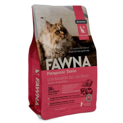 FAWNA Alimento para gato Sterilized - Salmón&Pollo - 7.5 kg