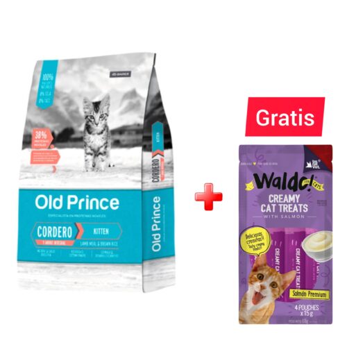 Old Prince Alimento para gatitos - Cordero - 1 kg2