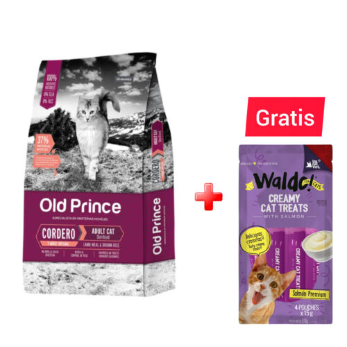 Old Prince Alimento para gato Sterilized - Cordero - 1 kg2