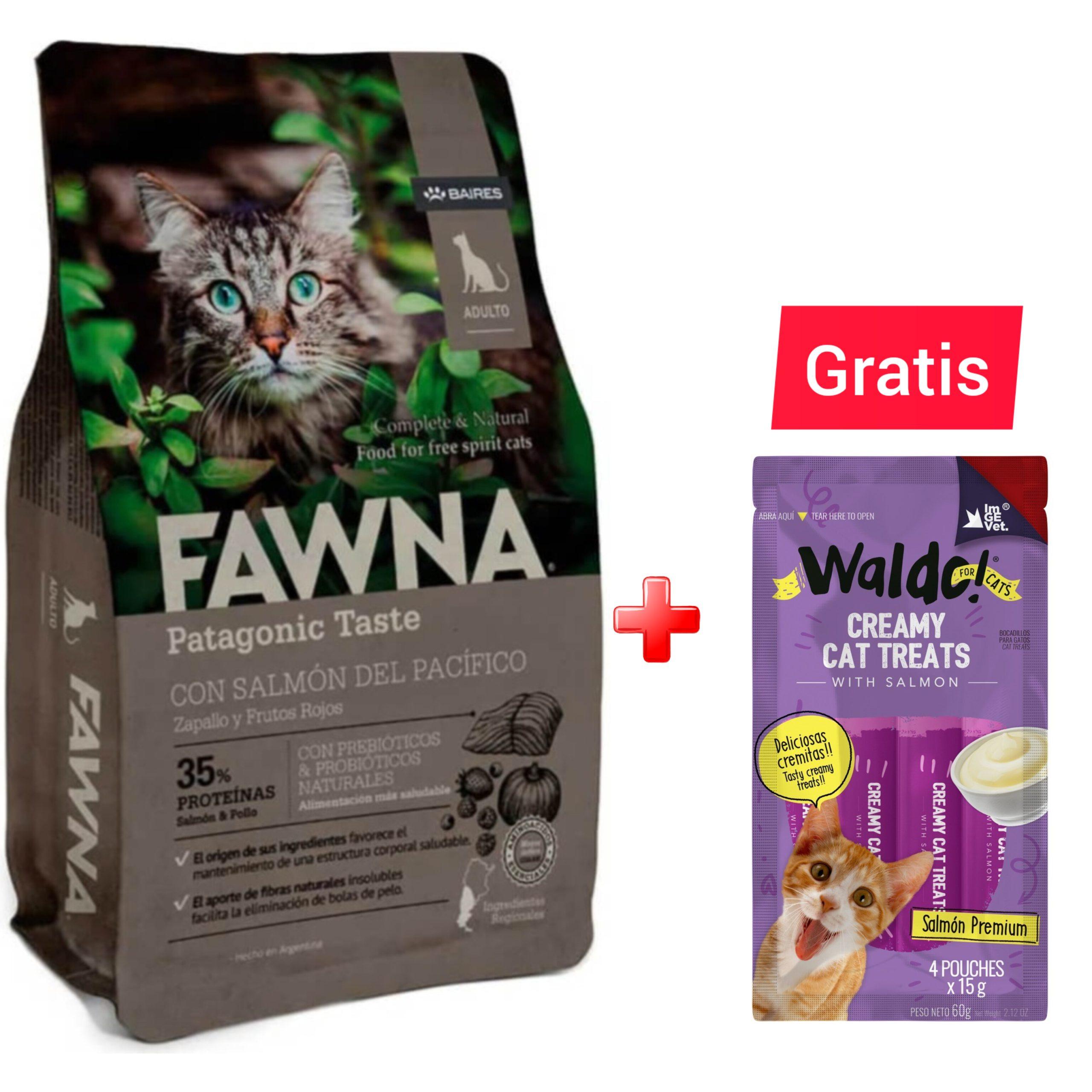 FAWNA Alimento para gato - Salmón&Pollo - 7.5 kg2