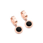 Aretes Elegancia Contemporánea, Acero