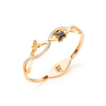 Brazalete Destellos de Mariposas, Acero