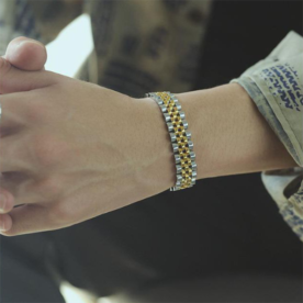 Brazalete Elegancia Acero - Imagen 2