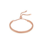 Pulsera Elegancia Brillante, Acero