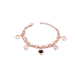 Pulsera Ajustable Elegancia Contemporánea Acero