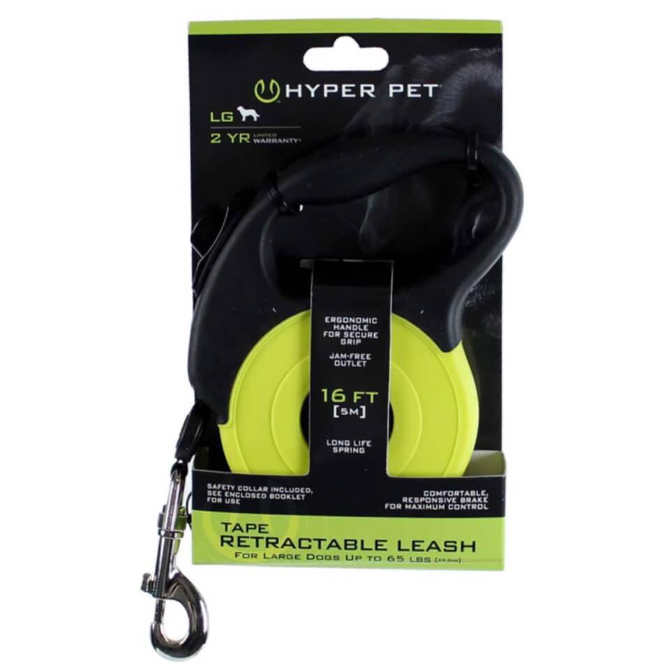 HYPER PET Correa retráctil Tape Large (4.8 m) - Verde