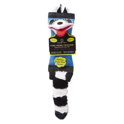 HYPER PET Juguete para perro Firehose Friends Raccoon