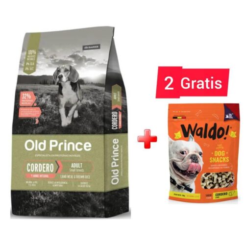 Old Prince Alimento para perro adulto raza pequeña - Cordero - 3 kg2