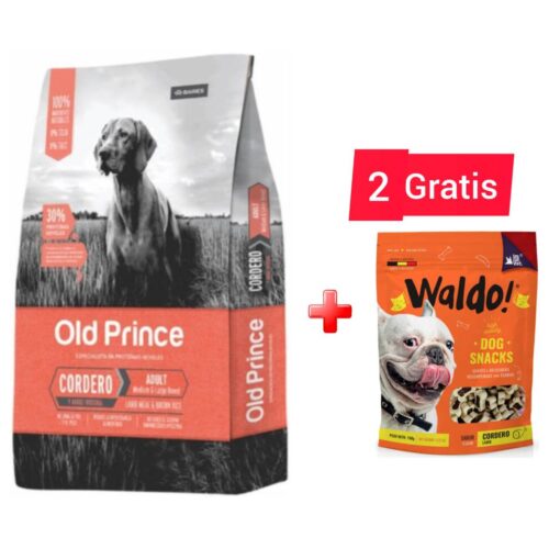 Old Prince Alimento para perro adulto raza mediana y grande - Cordero - 3 kg2