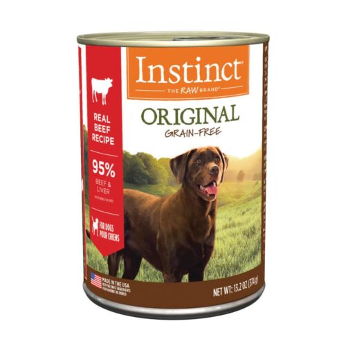 Instinct Alimento para perro toda raza Original Beef - 374 g
