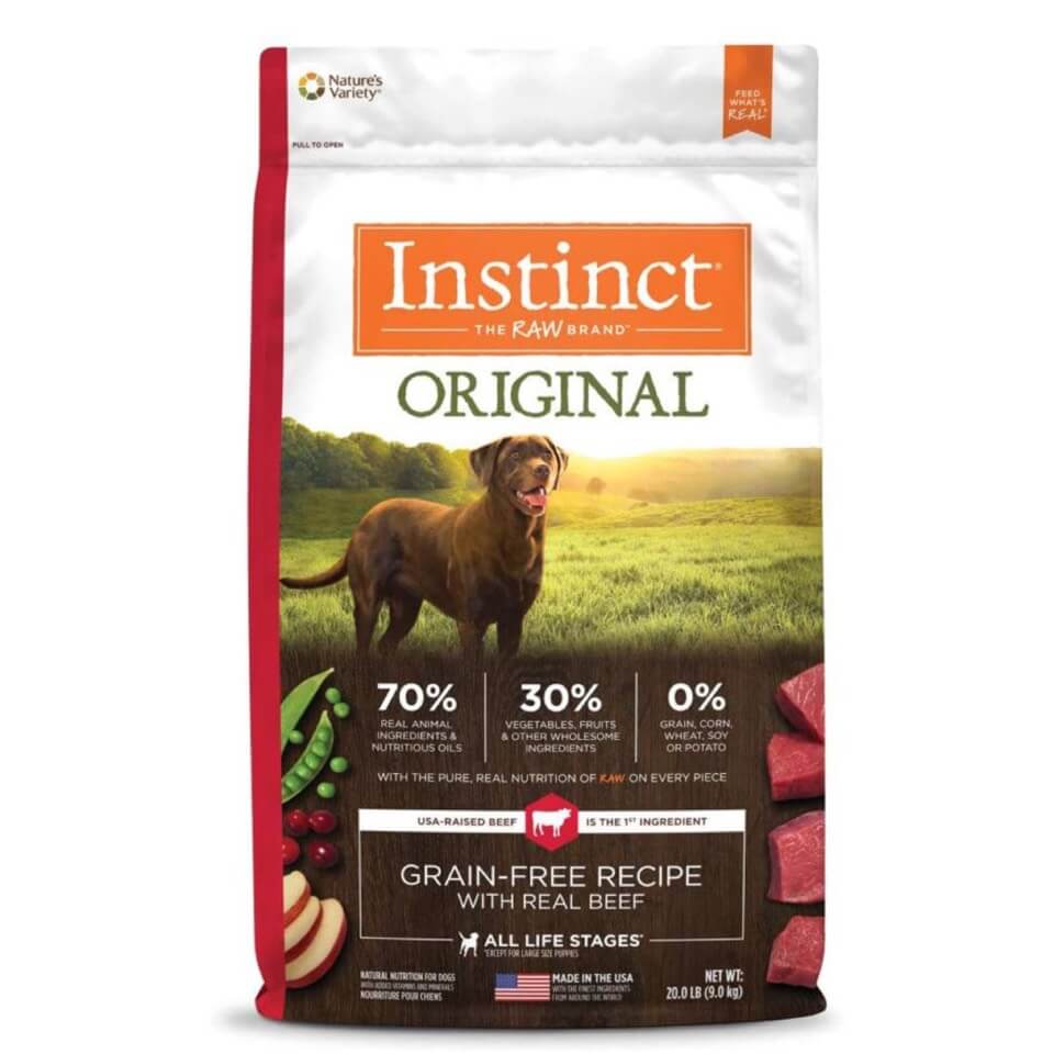 Instinct Alimento toda raza Original Beef - 9.09 kg