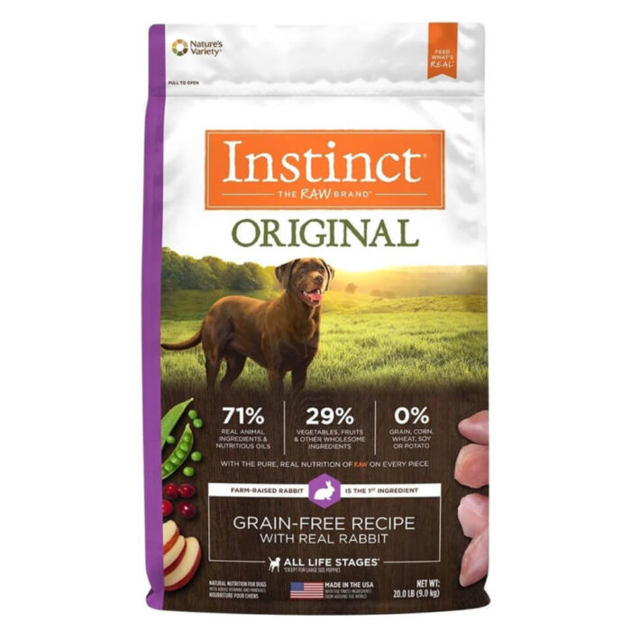 Instinct Alimento toda raza Original Rabbit - 9.09 kg