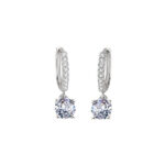 Aretes Circonias Brillantes