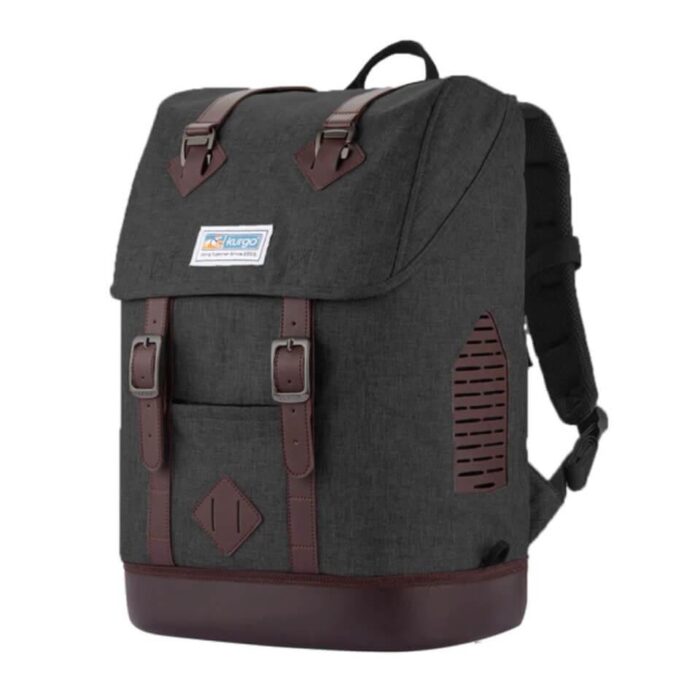 Kurgo K9 Rucksack - Gris Oscuro/Café