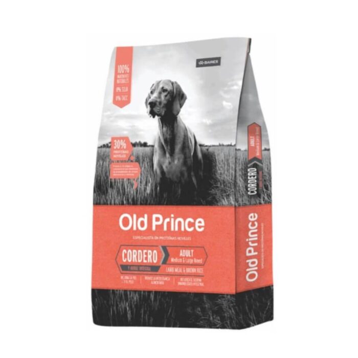 Old Prince Alimento adulto raza mediana y grande Proteína Cordero - 3 kg