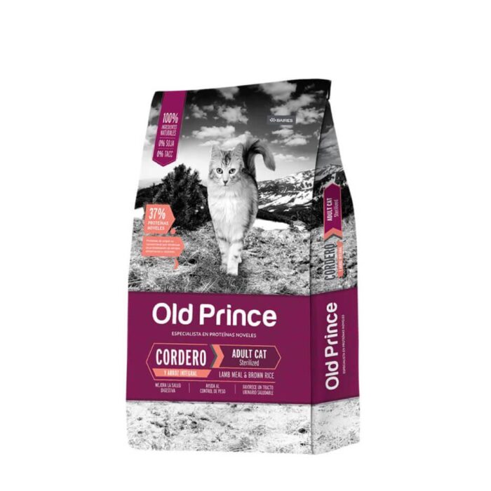 Old Prince Alimento para gato Sterilized - Cordero - 1 kg