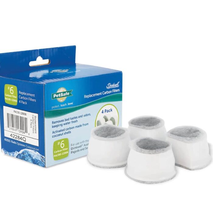 PetSafe Filtros de carbón activado para agua Drinkwell ( 4 unidades )