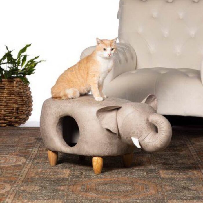 Prevue Pet Casa para gato Elephant Ottoman - Imagen 3