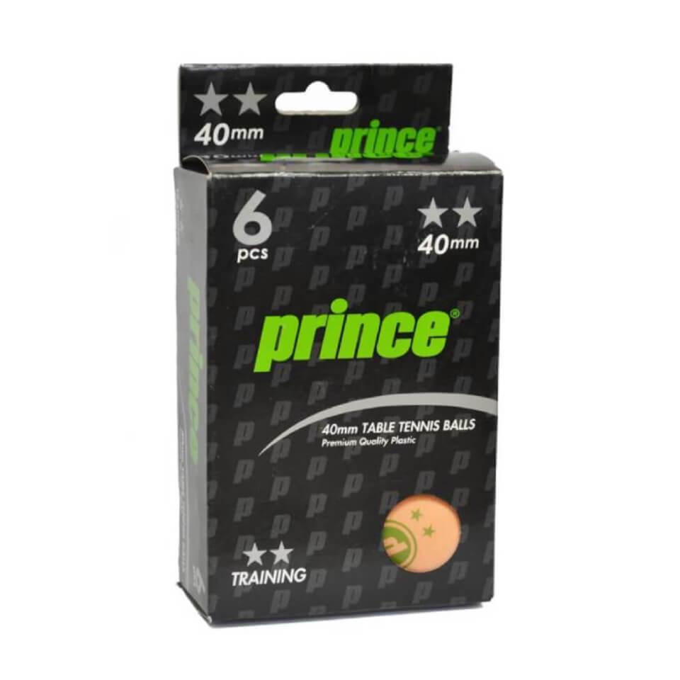 Prince Bola de Ping Pong 2 Star (6 unidades)