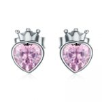 Aretes Corazón de Princesa
