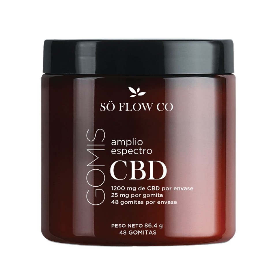 SoFlowCo Gomitas de CBD 48 Unidades