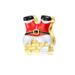 Charm Santa en Chimenea