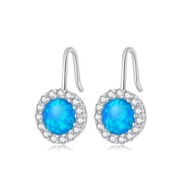 Aretes Elegancia Azul Radiante