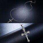 Collar Cruz Acero