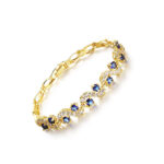 Pulsera Elegancia Deslumbrante Acero
