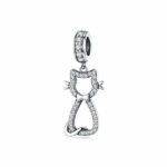 Charm Silueta de Gatito