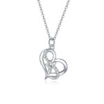 Collar Corazón Infinito