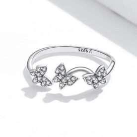 Anillo Vuelo de Mariposas - Imagen 2